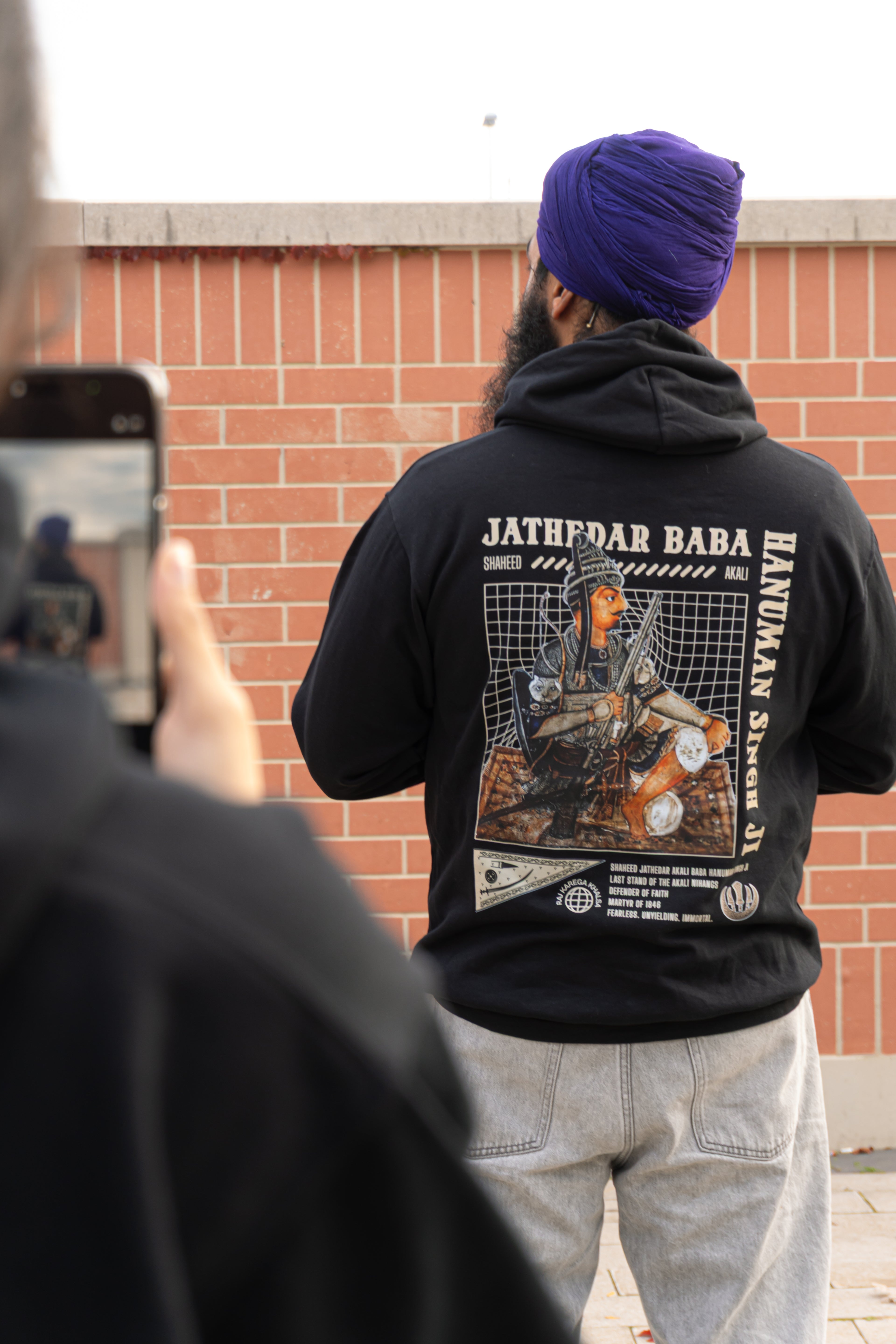 JATHEDAR BABA HANUMAN SINGH JI - HOODIE